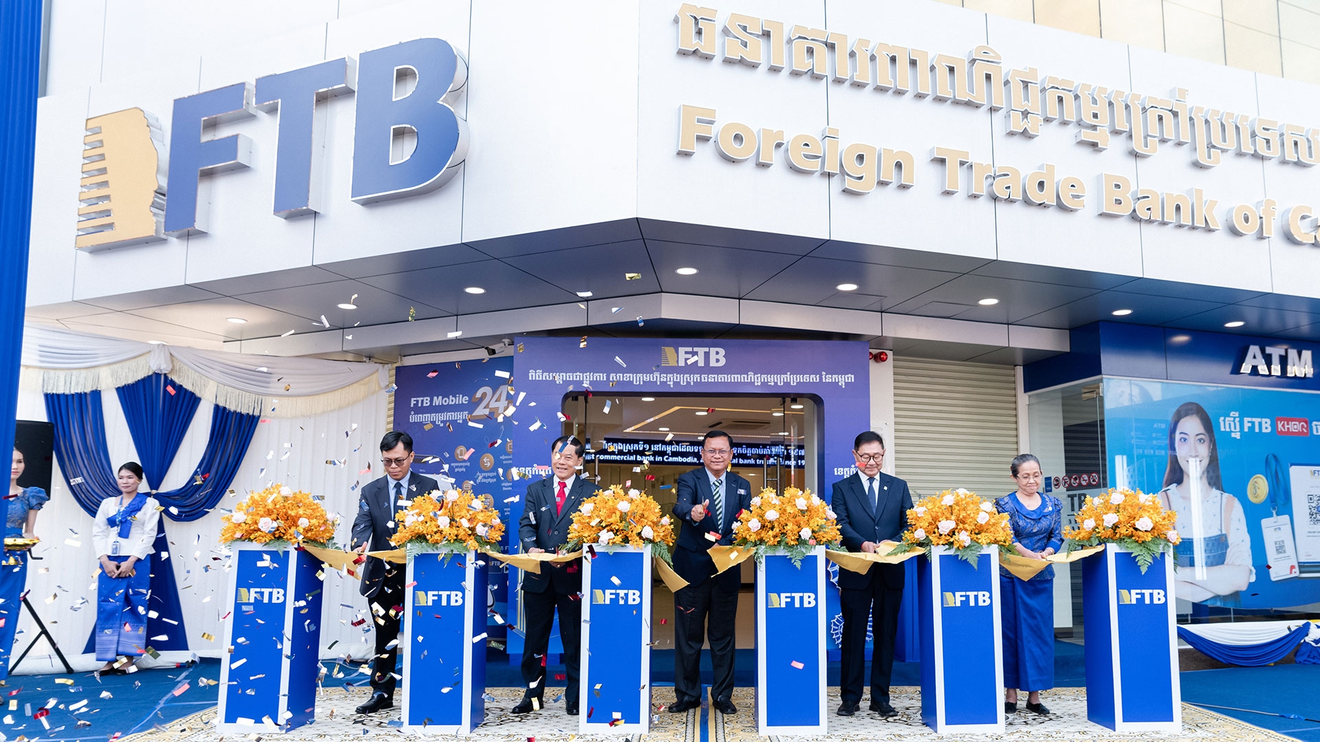 FTB Bank Launches a New Branch in Kampot Province