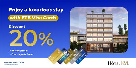 Enjoy 20% discount at Hotel KVL