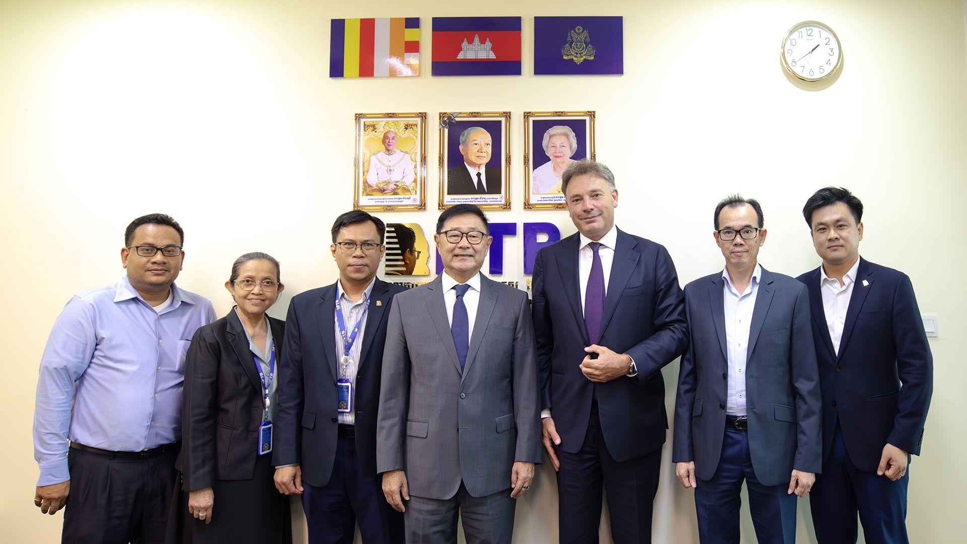 FTB warmly welcomed a delegation from Argentem Creek to explore potential investment opportunities in Cambodia’s financial sector.