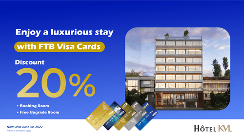Enjoy 20% discount at Hotel KVL