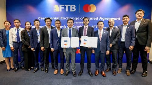 Foreign Trade Bank of Cambodia Signs Principal License Agreement with Mastercard to Advance Digital Payments in Cambodia